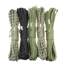 MULTI-PURPOSE 550 Paracord медная проволока была Вощеная с джутовой tinder рыболовная леска Paracord Водонепроницаемая выживания 50FT 100FT