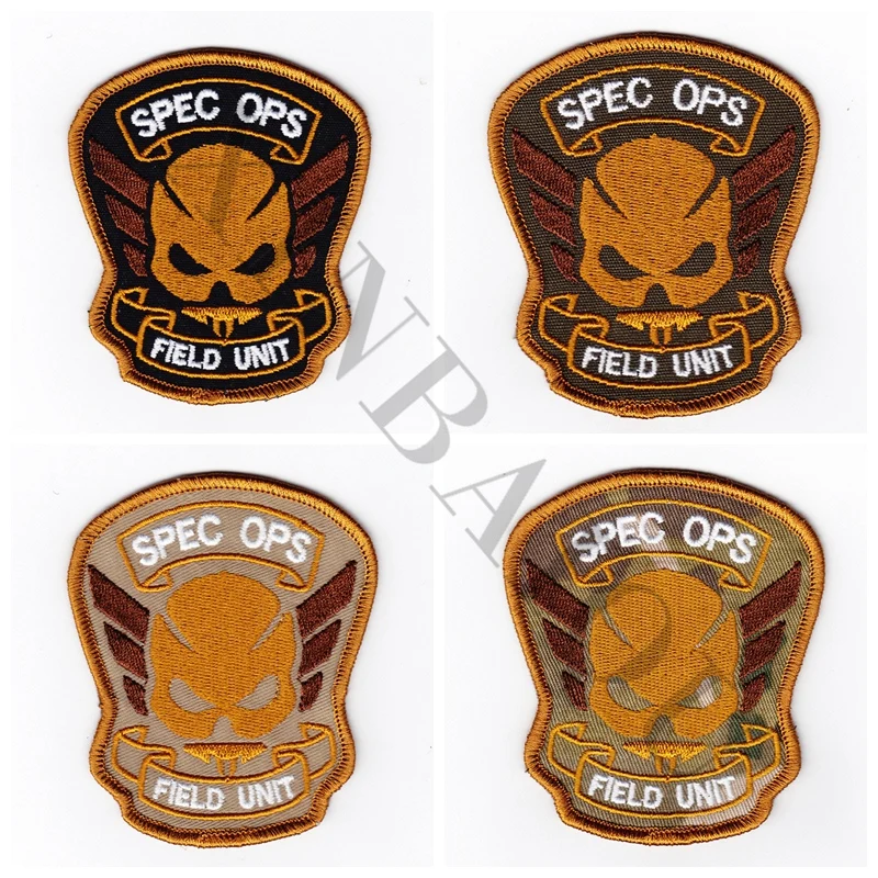 

Embroidered Patch SPEC OPS FIELD UNIT Hook on