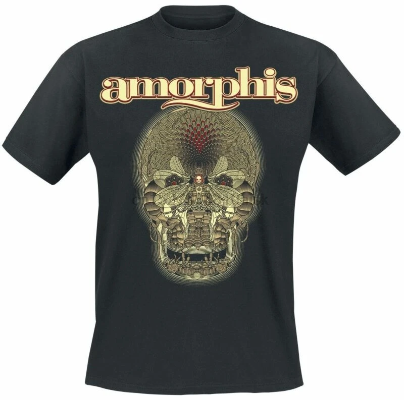 Футболка Amorphis queen of time черного цвета | Мужская одежда