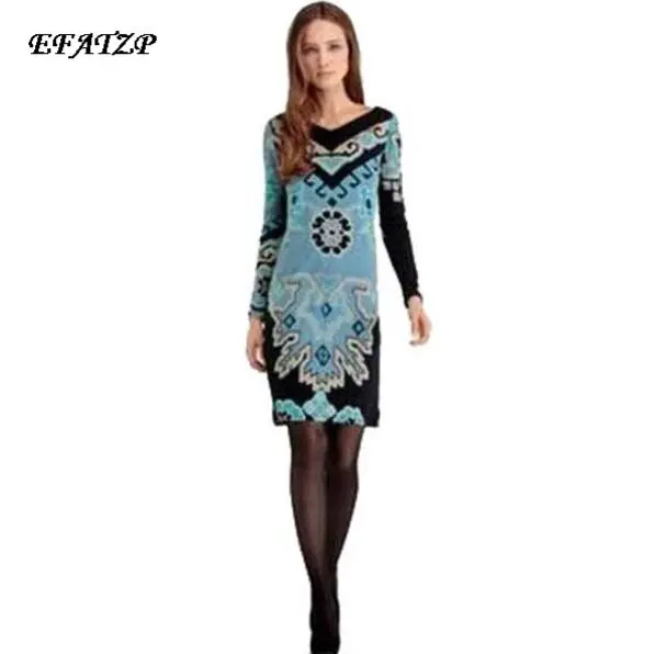 Женское винтажное трикотажное шелковое платье роскошное Брендовое синее