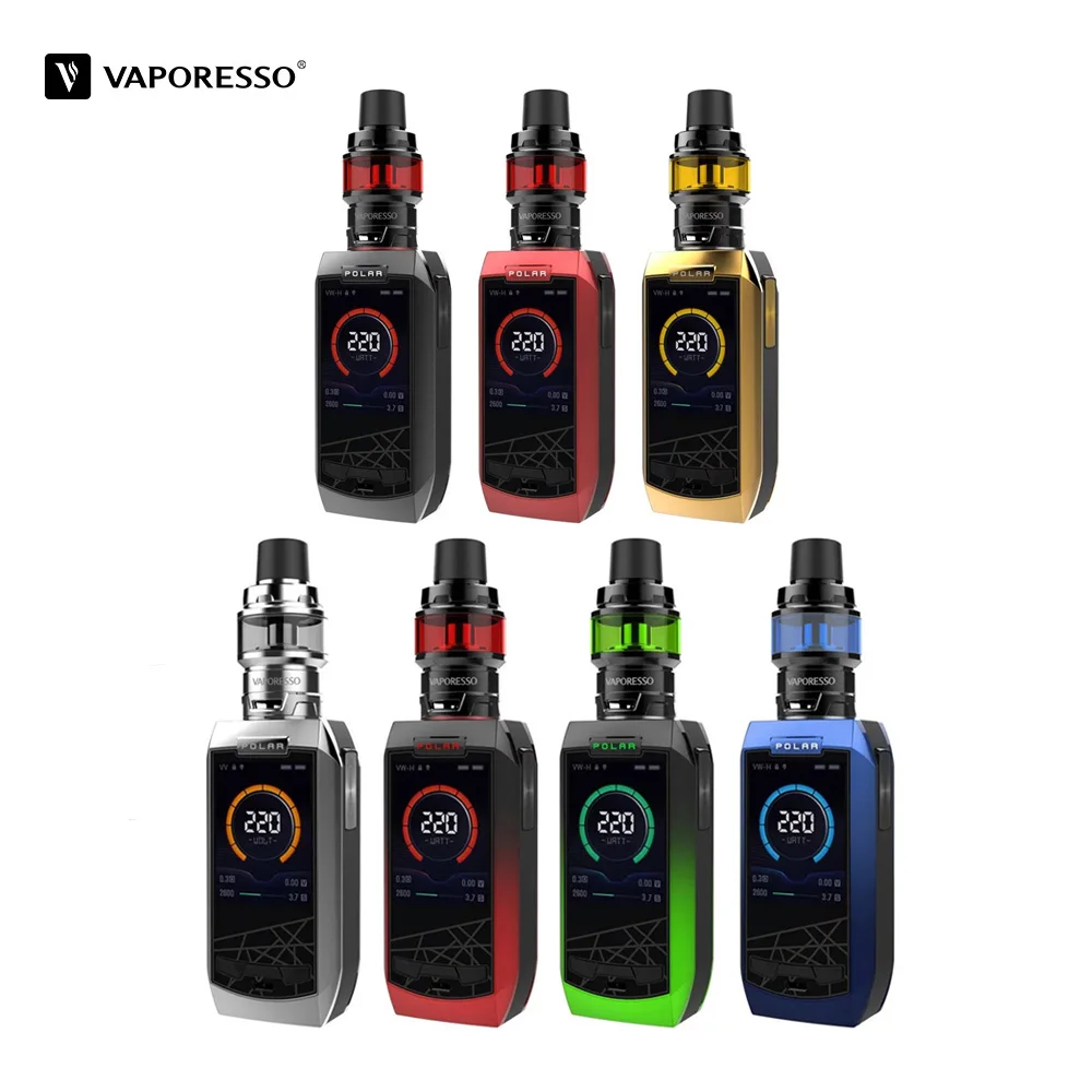 

Original Vaporesso Polar with Cascade Baby SE Tank 6.5ml Atomizer Vape rich flavor denser clouds VS Vaporesso revenger