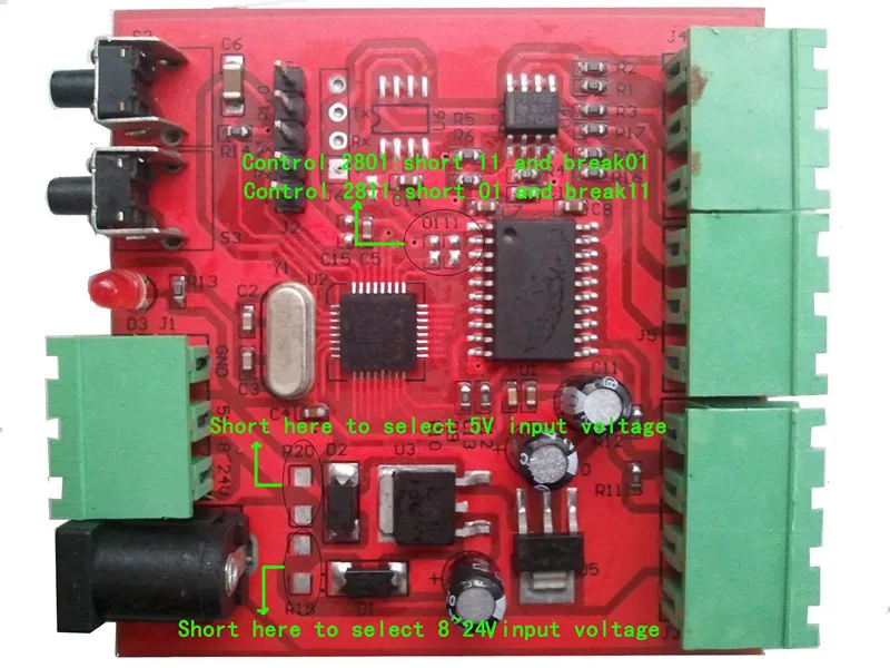 Лучшая цена 1 шт./компл. DMX контроллер WS2811 DC5V 12V пиксельный светодиодный модуль газа светильник SPI конвертер RGB dmx512 Декодер контроллер