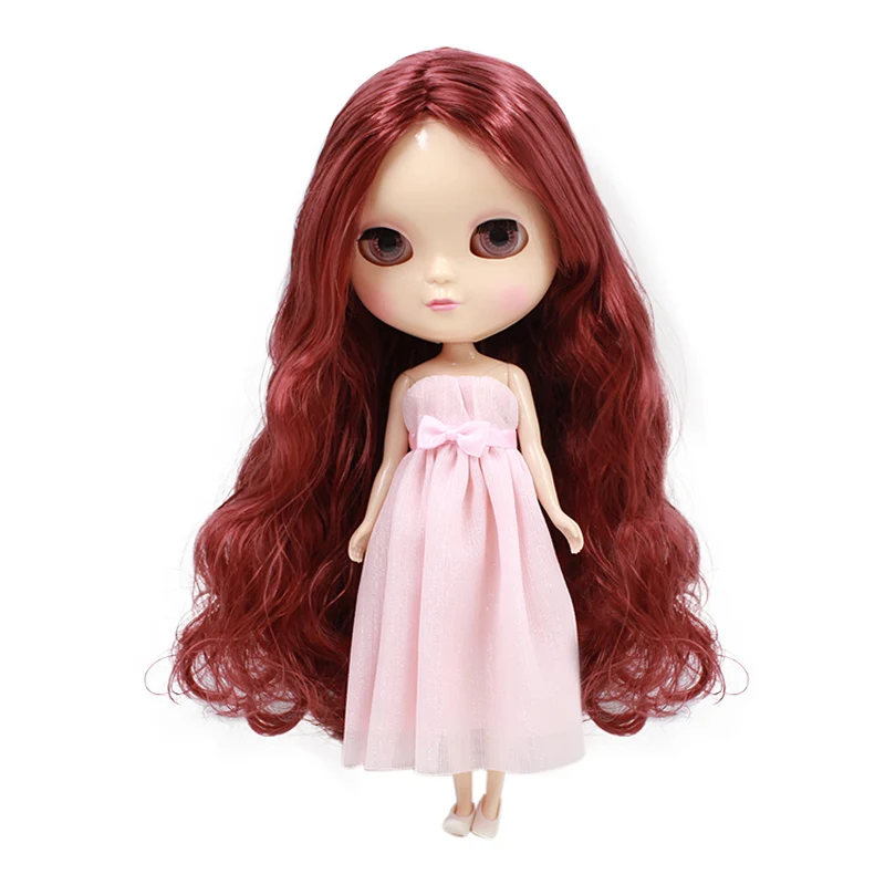 

Free Shipping Factory Blyth Doll Bjd Hair Including Clothes Shoes Makeup White Skin Body DIY Toy Gift 1/6 30cm