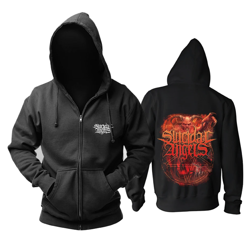 

Bloodhoof SUICIDAL ANGELS band DIVIDE AND CONQUER PARADISE LOST LARGE DOUBLE POSTER HOODIE Asian Size