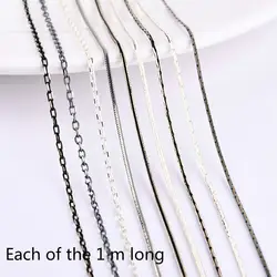 Южная Корея Новый Медь лак цепи цепочки и ожерелья динамик интимные аксессуары diy ювелирные изделия ручной работы материал
