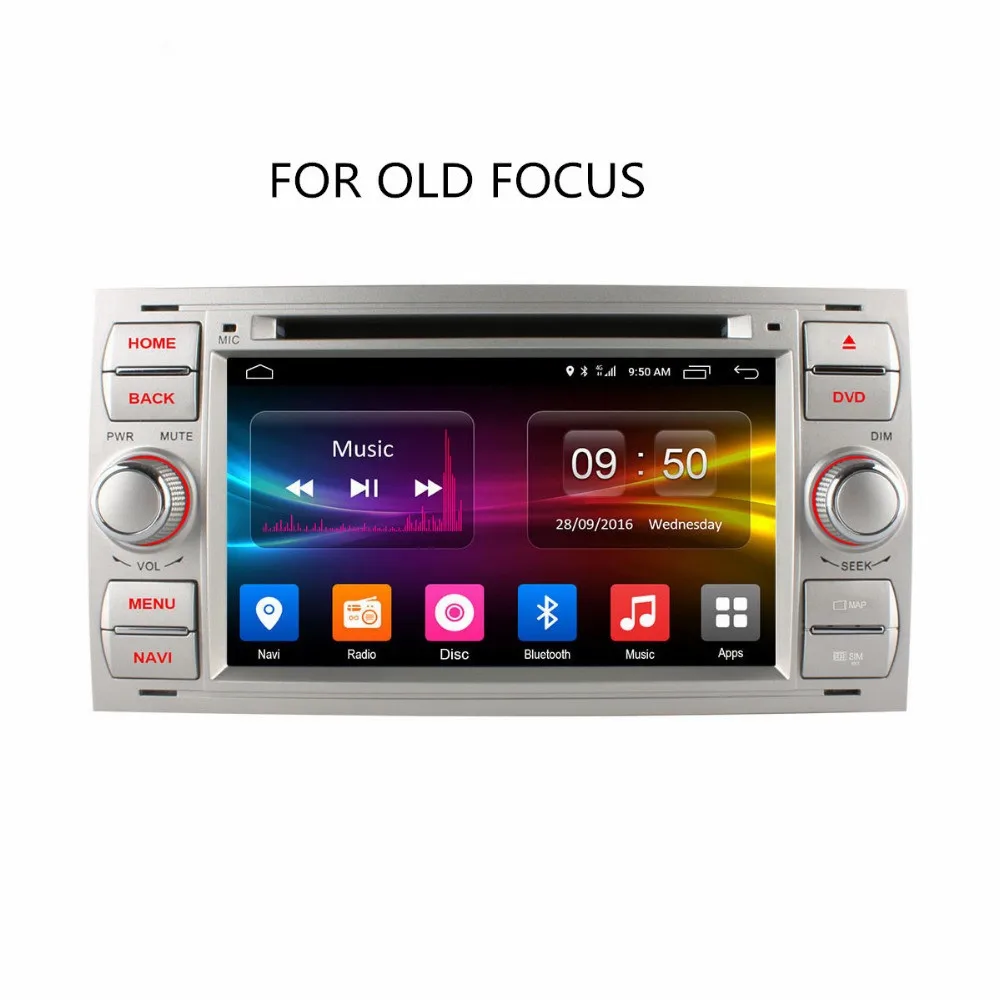 Автомобильный медиа C500 Android 6 0 Octa 8 Core в тире DVD плеер для Ford Mondeo Focus Transit C MAX радио gps