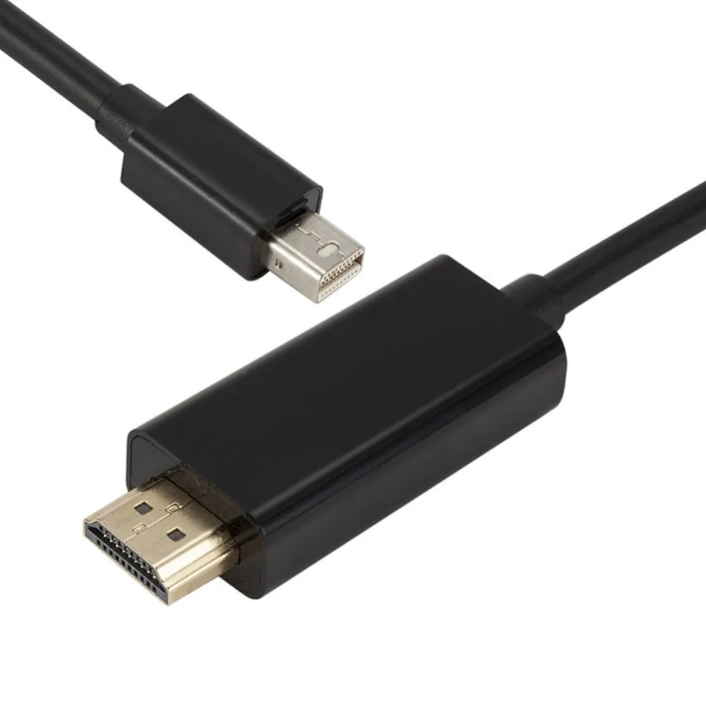 Новый мужской и женский 1 8 м мини кабель DP HDMI Thunderbolt Mini Displayport к адаптеру для Macbook Pro