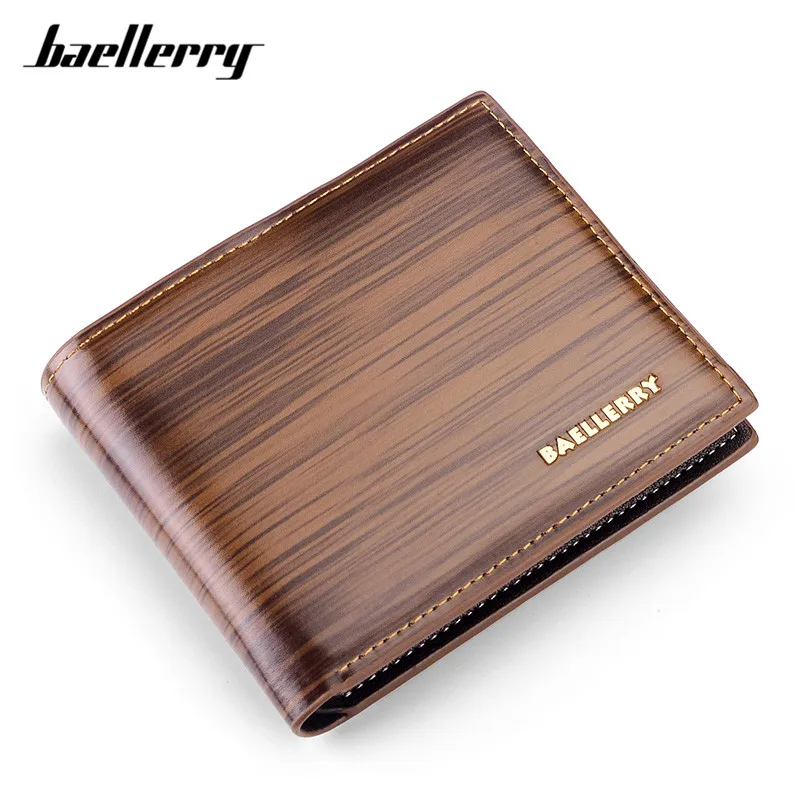Baellerry Classic Style Men's Small Wallet Carteira Card Holder Wallets
