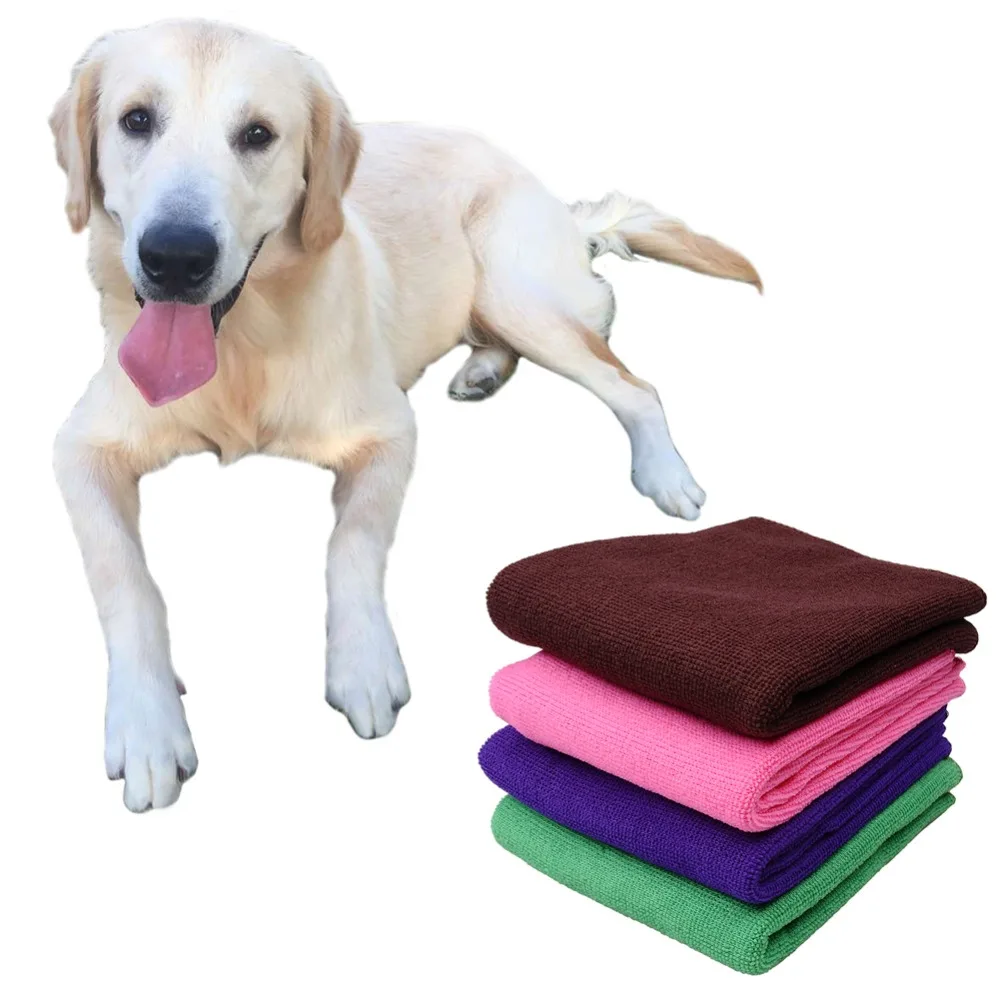 1Pcs Pet Drying Towel Soft Warm Dog Bath Towels Puppy Cat Cushion