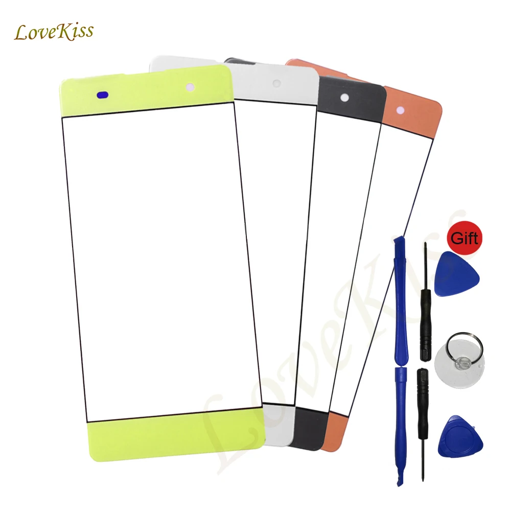 

5.0" New Front Outer Screen Glass For Sony Xperia XA F3112 F3111 F3115 F3113 Touch Panel Replacement Lens No LCD Tools