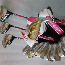 13 шт. Honma Beres S-03 Гольф полный набор для женщин клюшки для гольфа драйвер+ проход древесина Утюги клюшки L графит вал с головкой крышка