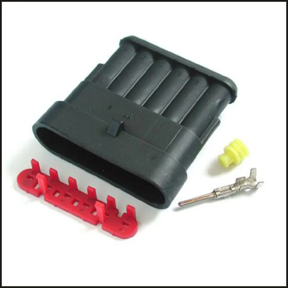 

Connector Terminal plug socket connectors jacket auto parts plastic parts female plug male plug 6-pin connector DJ7061-1.5-11