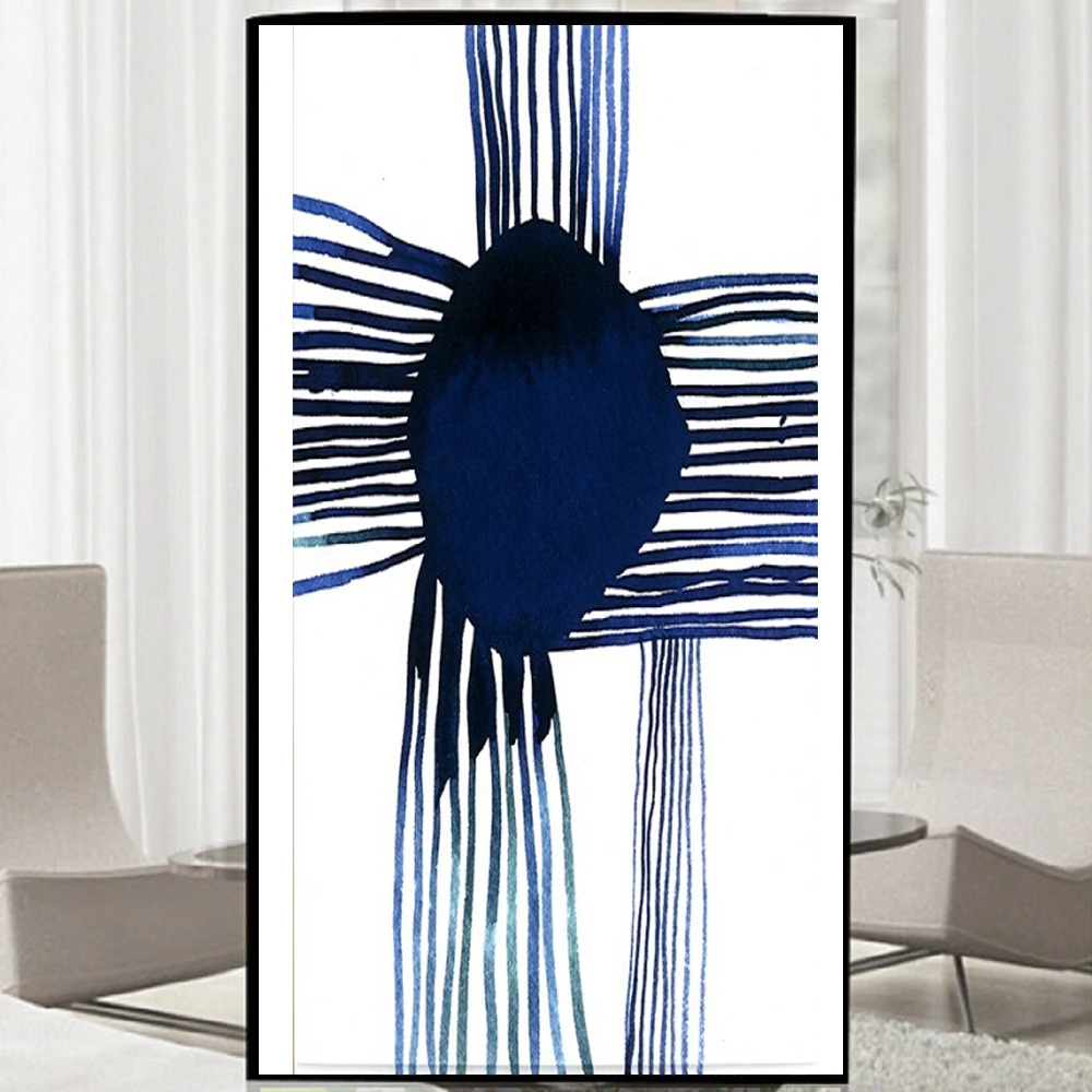 

Abstract art 5D DIY Diamond embroidery TV backdrop stripes pictures Home Decor Fully Resin round rhinestone needlework Painting