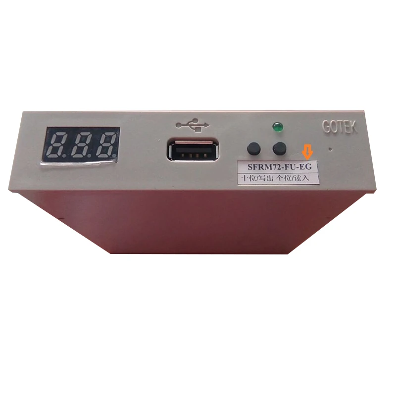 الكمبيوتر قطع آلات التطريز ل ماكينة تاجيما للتطريز محاكاة قرص مرن SFR1M44-FU اثنين أضواء SFRM72-FU-EG