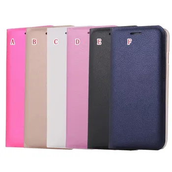 

Litchi Wallet Leather Flip Pouch Case For Iphone 7 Plus I7 6 6S Huawei P10 PLUS MATE 9 P9 P8 LITE 2017 Leechee Card Cover 100pcs