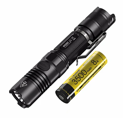 NITECORE P12GT тактический фонарь XP-L HI V3 Макс 1000 люмен луч расстоянии 320 измерительный прибор наружный поисковый Фонарь ручной фонарь - Испускаемый цвет: P12GT NL1835HP