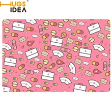 HUGSIDEA дверные коврики для входной двери 3D забавные медсестры ковры гостиная пыленепроницаемые коврики домашний декор нескользящий ковер 40*60 см