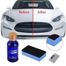 Trasporto di goccia Anti-graffio Auto Polacco Moto Cura Della Vernice Auto Liquido di Ceramica Cappotto Super Idrofobo di Rivestimento di Vetro