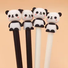 2 шт./партия милые панды животные чернила для гелевой ручки ручка рекламный подарок канцелярские принадлежности для школы и офиса
