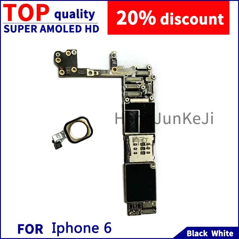 

For Iphone 6 Motherboard 16G/64G/128G With Touch Full Function 100% Original Installation Board