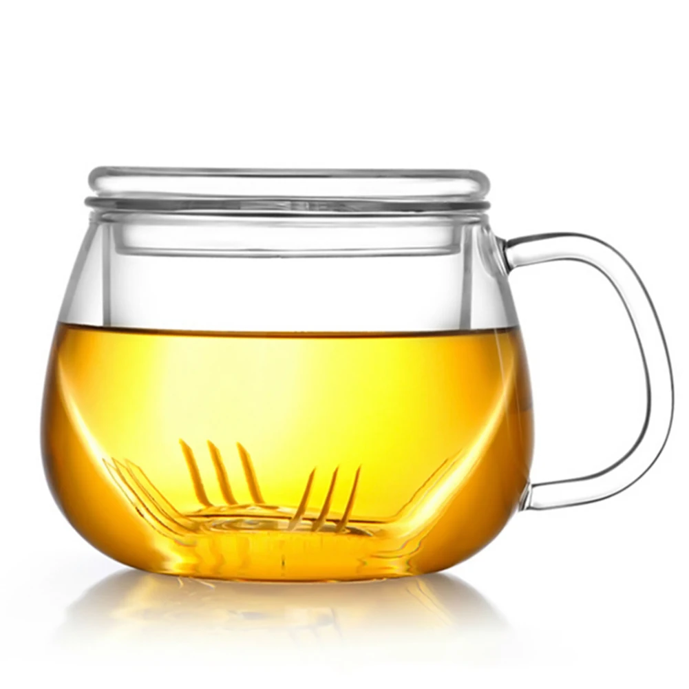300 мл высокие боросиликатные очки чайная чашка с крышкой креативный чайный чайник с фильтром офисное украшение бабочка чайные кружки для кофе и молока