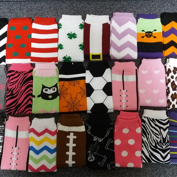 

Free Shipping 1 Pair Baby Chevron Baby Leg Warmer Baby infant colorful leg warmer child socks Legging Tights Arm warmers