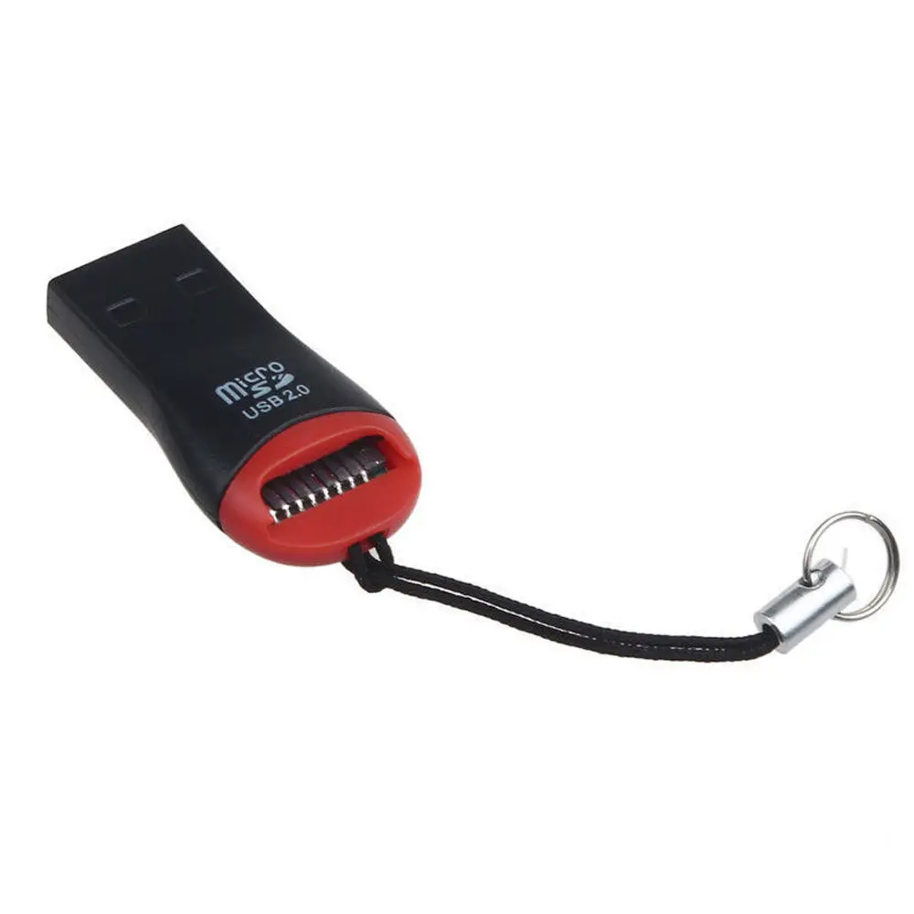 Best Price USB 2.0 Micro SD SDHC TF Flash Memory Card Reader Mini Adapter For Laptop 0.35