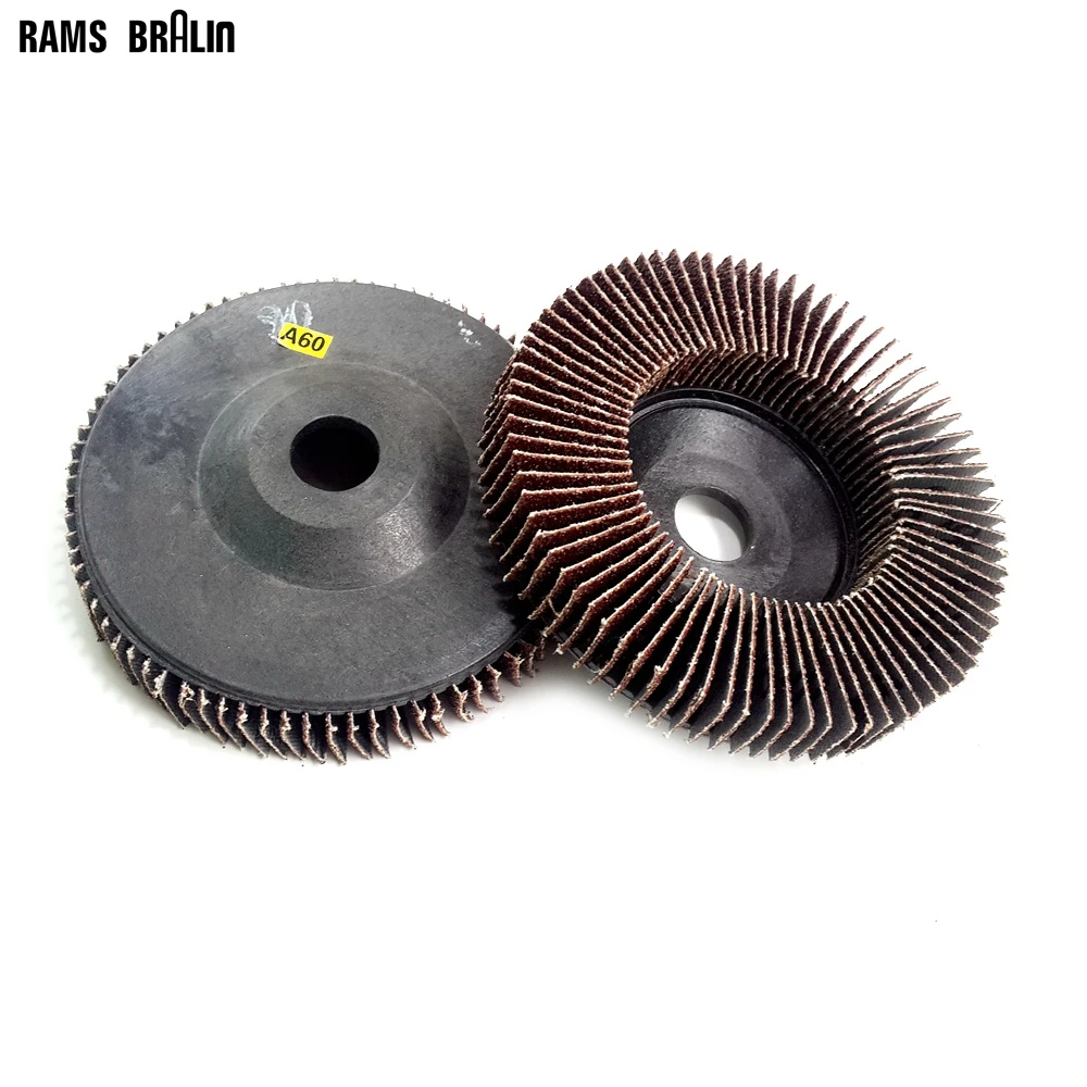 

10 pieces 4" Abrasive Flap Grinding Disc Vertical Emery Flap Wheel