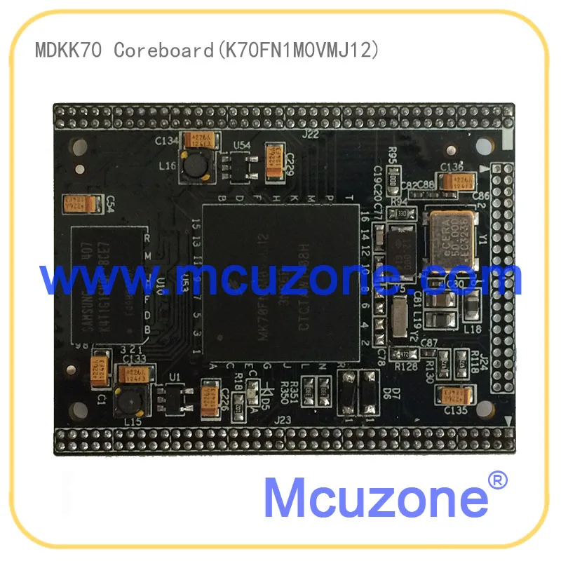 

Freescale Kinetis K70 CPU, Cortex-M4, K70FN1M0VMJ12, MDKK70 SOM,128MB DDR2, 256MB NAND, LCD, Ethernet, CAN, UARTx6, 16BitADC