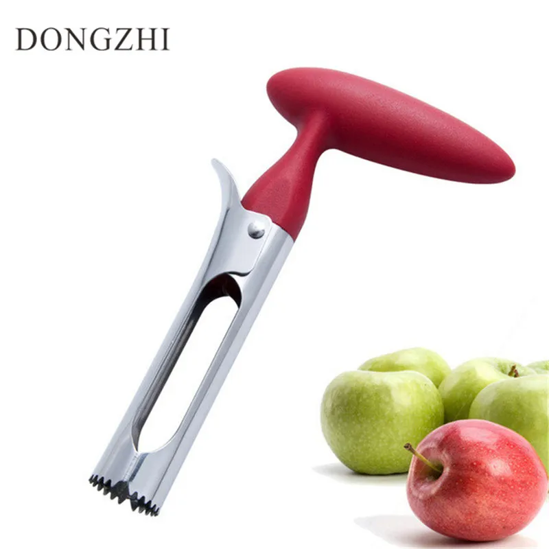 DONGZHI Stainless Steel Apple Corers Fruit Seed Remover Fruit Knife