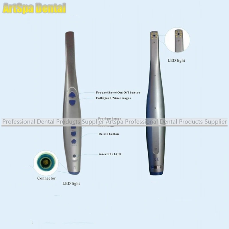  MLG Wired Intraoral Intra Oral Camera 1/4 SONY CCD USB/Video/VGA output CF-988+M-99