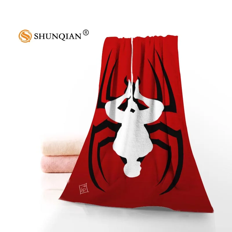 Полотенце Человек-паук s банные полотенца из микрофибры Путешествия, пляж, полотенце для лица на заказ креативное полотенце Размер 35 X75cm и 70X140 cm A8.8