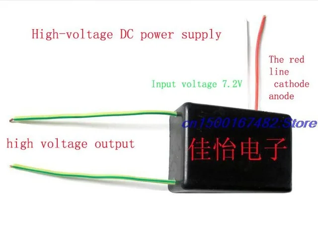 1000KV Высокое напряжение воспламенитель электростатический Генератор Инвертор высоковольтный инвертор вход dc 3,7-7,4 V X7865