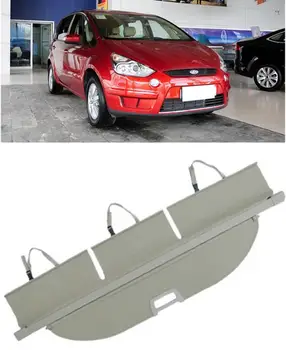 

Car Rear Trunk Security Shield Shade Cargo Cover For Ford S-MAX SMAX 2007 2008 2009 2010 2011 2012 2013 2014