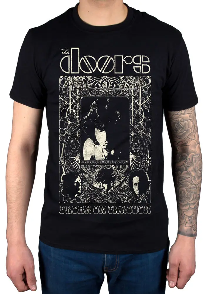 Официальная Мужская футболка с длинными рукавами в стиле Nouveau NUEVO унисекс CAMISETA Banda