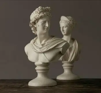 

Creative resin abstract David Character avatar figurines vintage Venus statue home decor office crafts room decoration objects