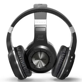 

Bluetooth Headphone Hi-Fi Stereo Wireless Headset Soft Memory-Protein Earmuffs w/Built-in Mic and Wired Mode for Cell Phones PC