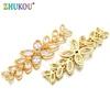 15*50mm Brass Cubic Zirconia Butterfly Charms Pendants DIY Jewelry Accessories Making, Model: VD210 ► Photo 2/4