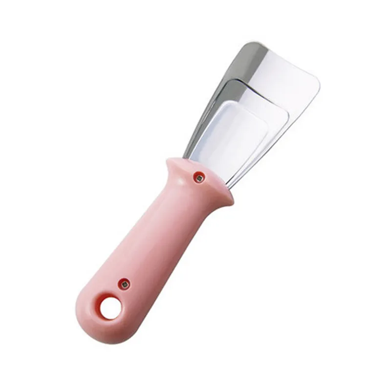 Нож для разморозки холодильника многофункциональный бытовой разморозитель чистящий гаджет для разморозки льда Удаление скребок кухонные инструменты - Цвет: Pink