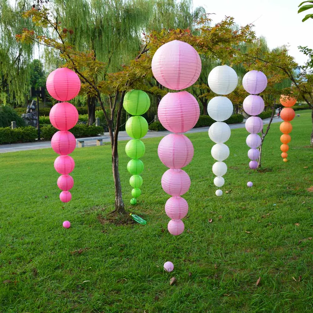 20pcs/lot 16"(40cm) Large Size Chinese Traditional Paper Lantern Round