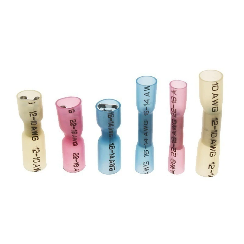 

High 240pcs/box Heat Shrink Butt Connectors Terminals Crimp Insulated for Marine Automotive LG66