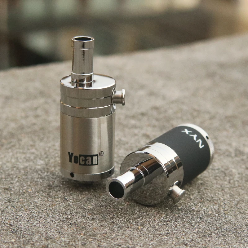Оригинальный Yocan NYX кварц двойной катушки воск вейп бак распылитель 15 25 Вт 20 мм