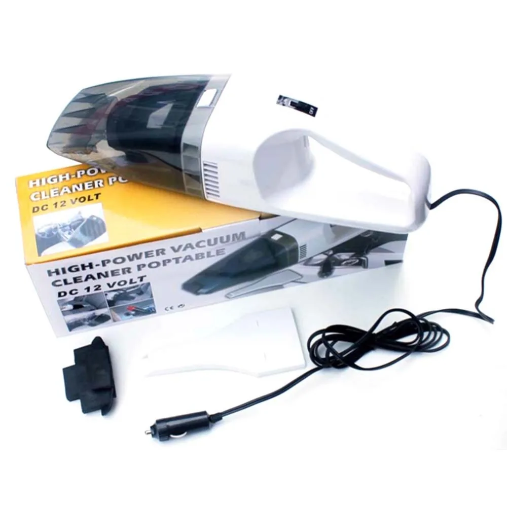 Handheld Vacuum Cleaner DC 12V 60W high power Wet and dry amphibious