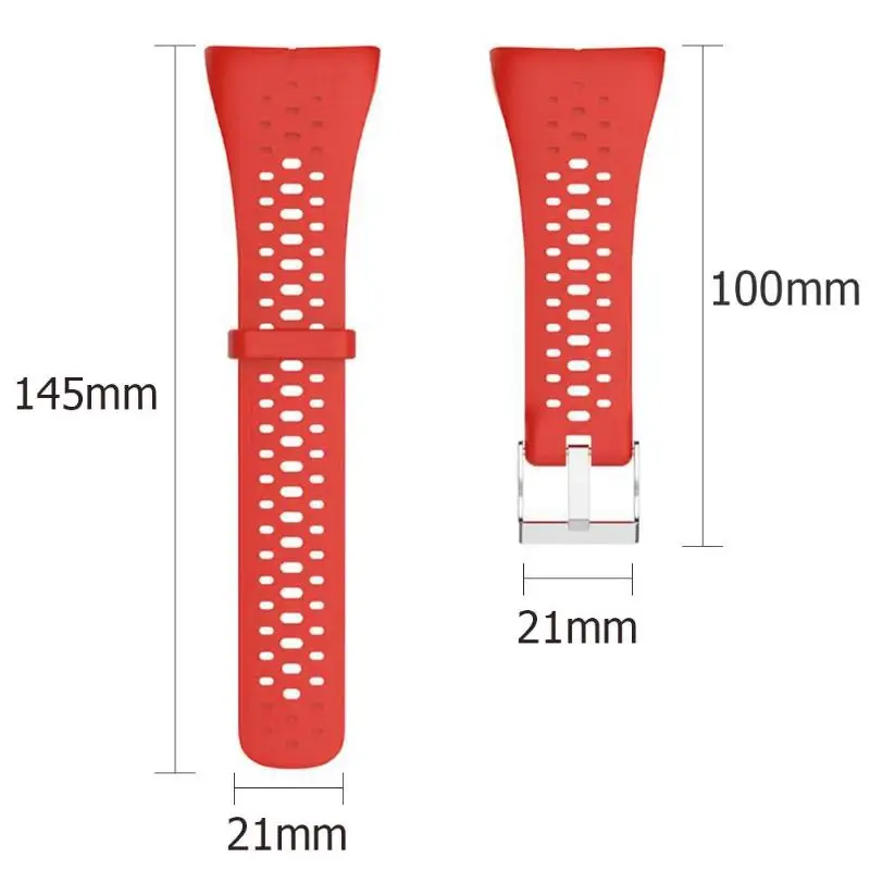 Силиконовый сменный ремешок для часов, браслет на запястье для Polar M400 M430, спортивные часы, регулируемый ремешок для часов, Прямая поставка