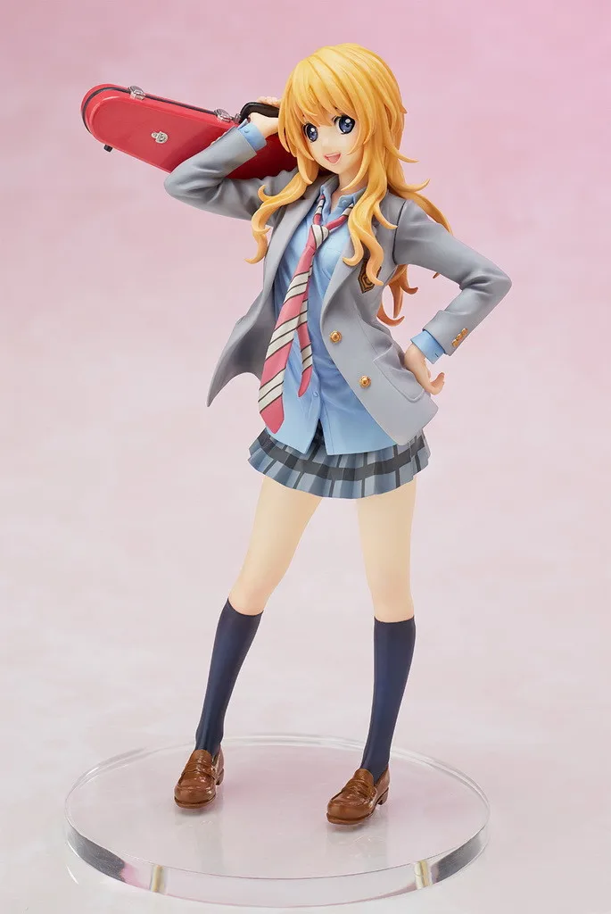 

20cm your lie in april kaori miyazono Sexy Action Figure PVC Collection Model toys brinquedos for christmas gift Toy