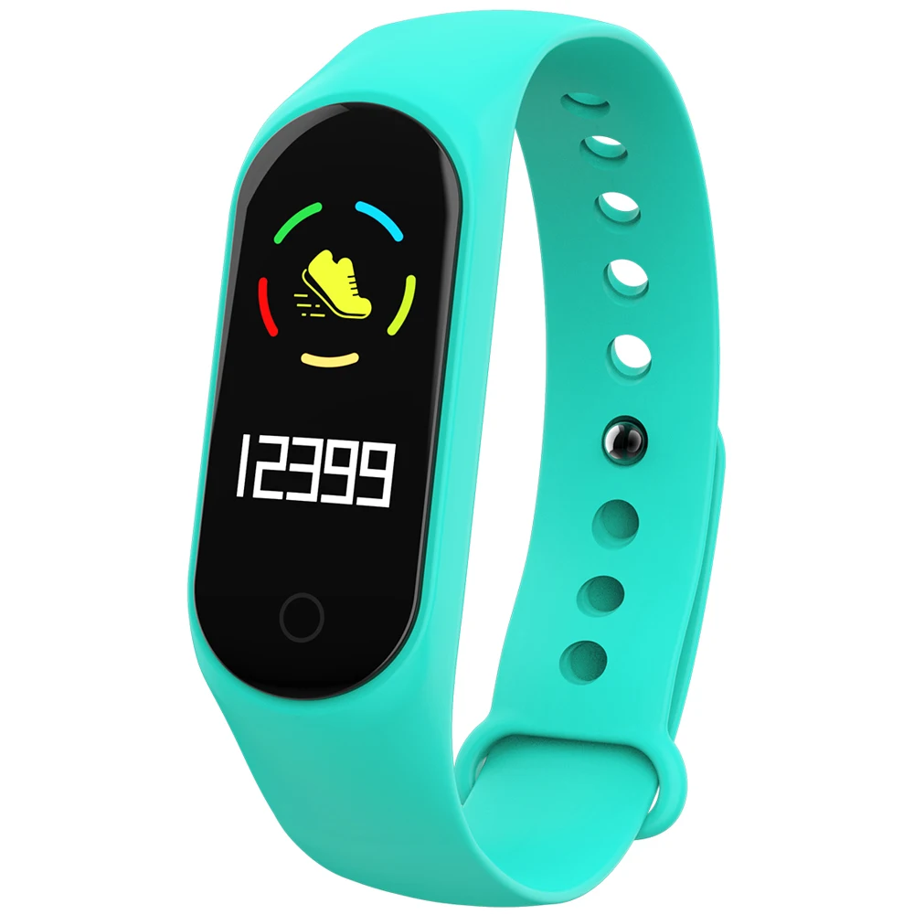 m3c 0.96 inch ip68 waterproof bluetooth 4.0 smart fitness bracelet smartwatch