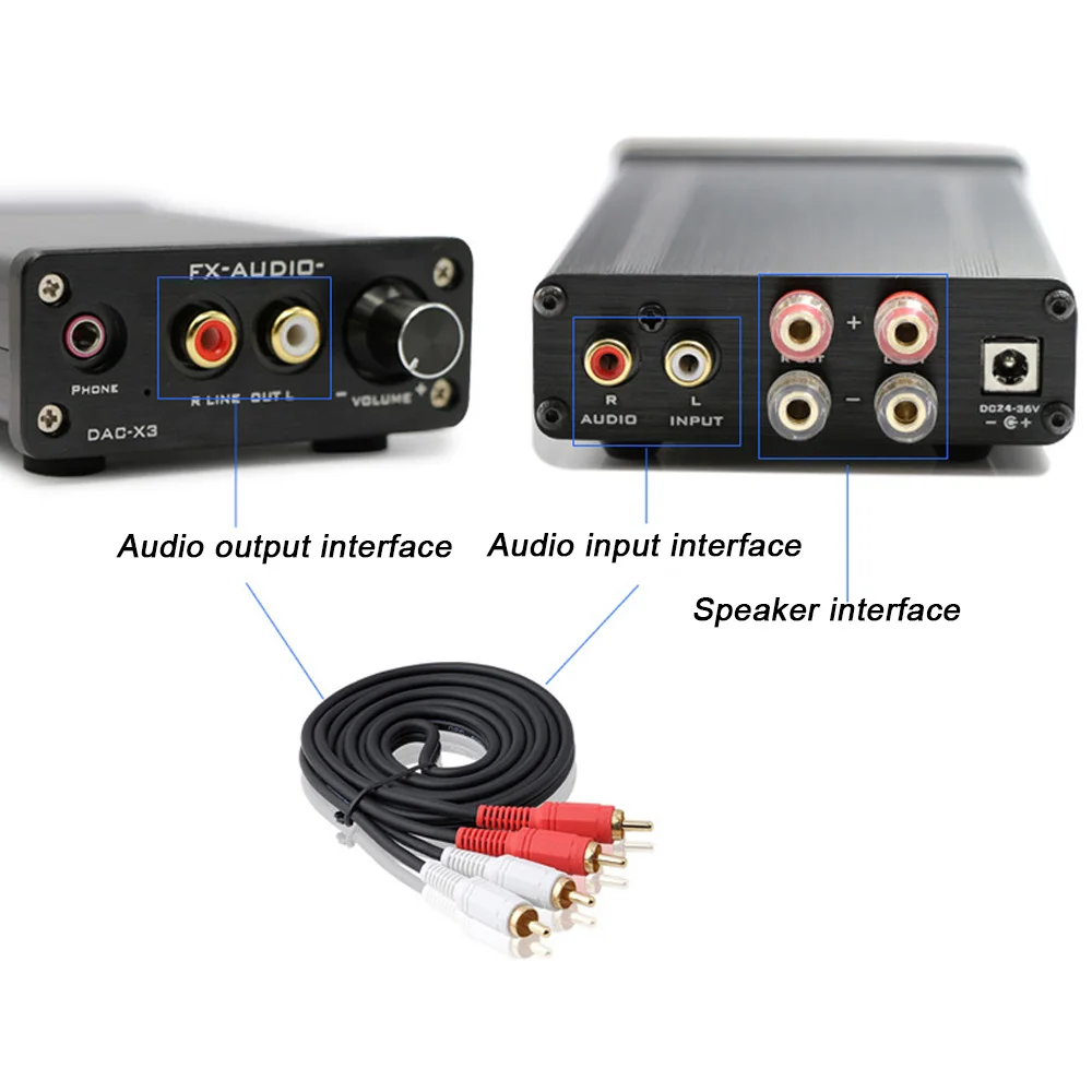 FX Audio DAC X3 волоконный коаксиальный USB декодер 24 бит/192 кГц наушники Декодер мини
