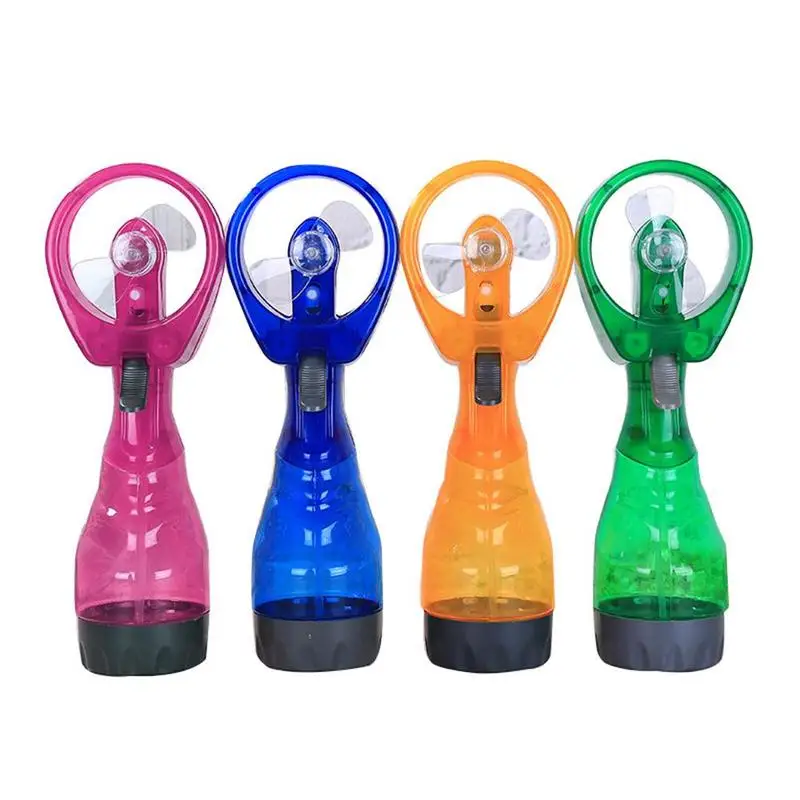 

Mini Handheld Spray Water Fan Air Water Bottle Steam Spray Portable Outdoor Summer Fan Holiday Gift