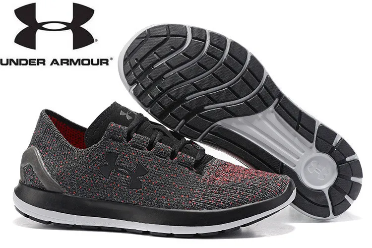 Лето 2017 г. Новое поступление Under Armour Flyknit UA slingride Tri свет Кроссовки Для мужчин