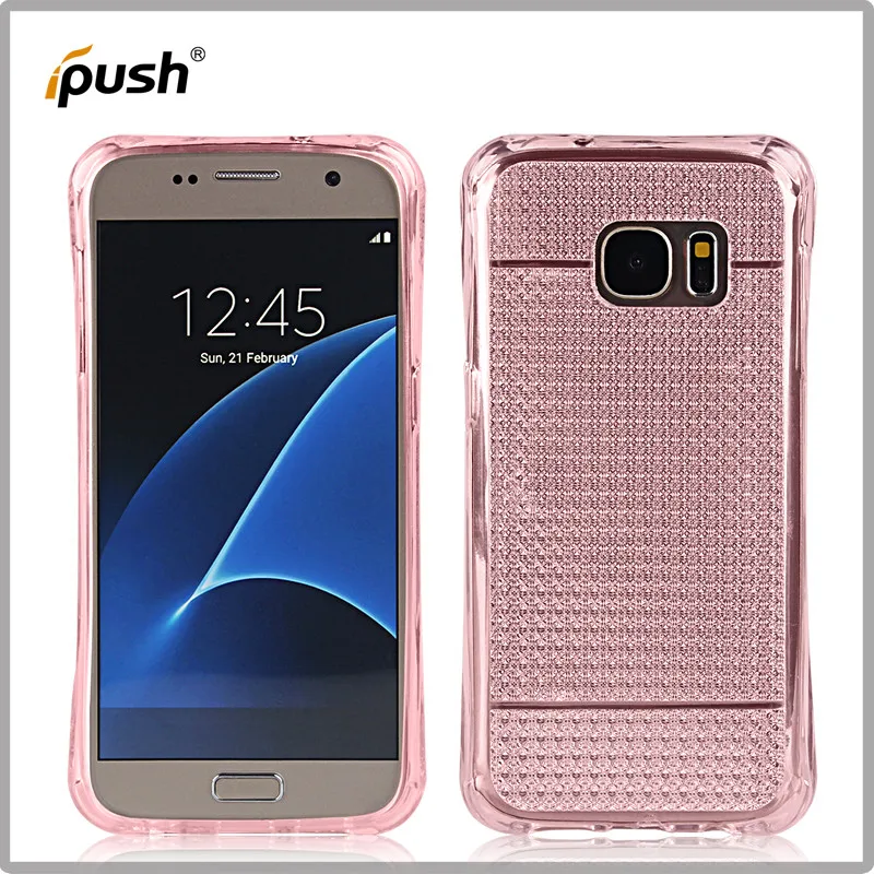 For Samsung Galaxy S7 Edge Case Cornmi [AIR CUSHION] Soft Flexible Ultra Thin TPU with Cushion Corner Shockproof Protective |